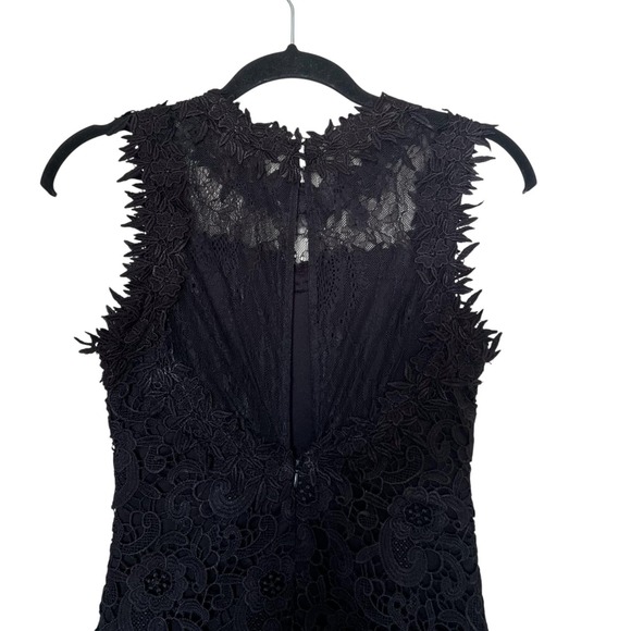 Romeo Juliet Couture Dress Womens Small Sleeveless Floral‎ Lace Sheath Party - Picture 6 of 10